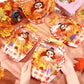 Halloween Transparent Sealed Favor Bags with Handles