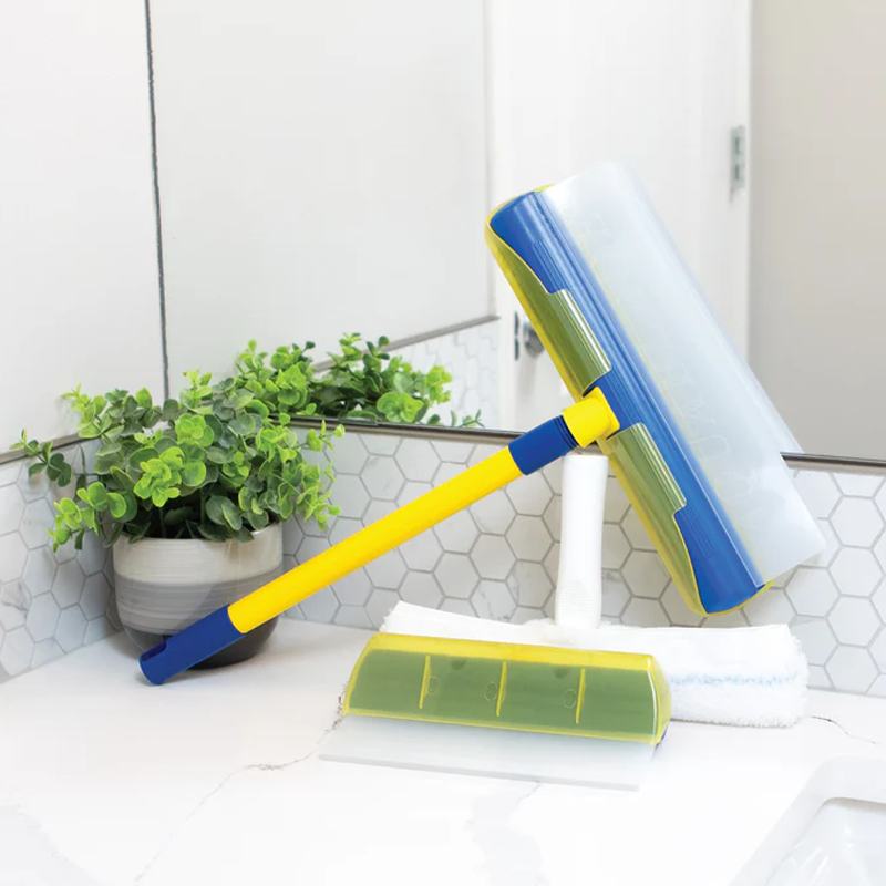 🔥Scratch-Free & Streak-Free Squeegee 5-Piece Set for Glass Cleaning