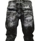 📢📢BIG SALE !!⏰Men's Fashion Creative Stretch Denim Jeans,Minimalist Style Suitable For Summer, Emo Style