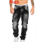 📢📢BIG SALE !!⏰Men's Fashion Creative Stretch Denim Jeans,Minimalist Style Suitable For Summer, Emo Style