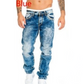 📢📢BIG SALE !!⏰Men's Fashion Creative Stretch Denim Jeans,Minimalist Style Suitable For Summer, Emo Style