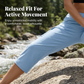👖 Women's Lightweight Cargo Capris – 6 Pockets, Drawstring Waist, Breathable 🌿
