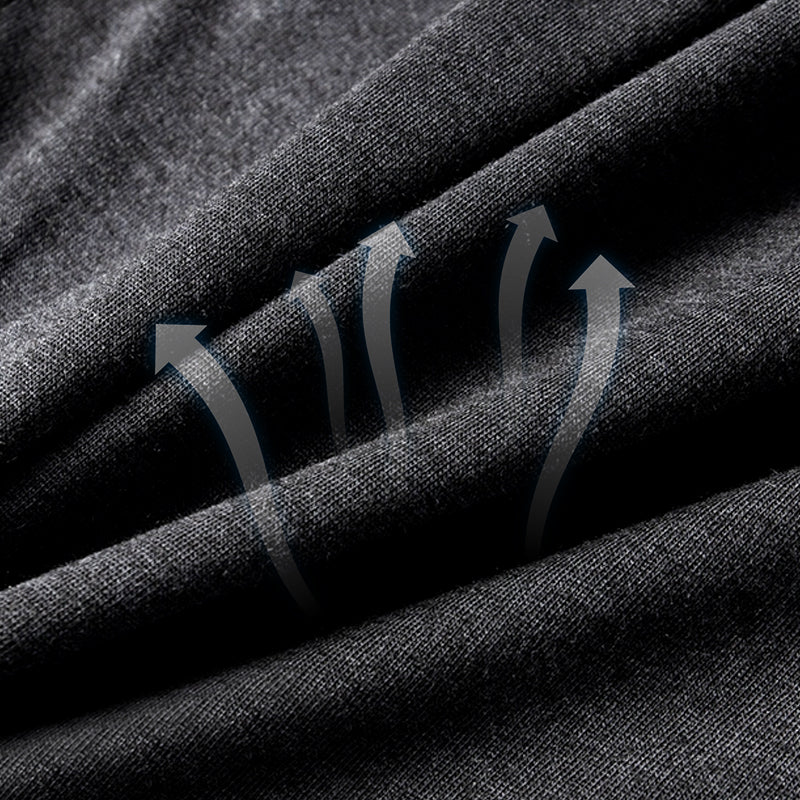 Men's Casual Slim Fit Henley Neck Short Sleeve T-Shirt