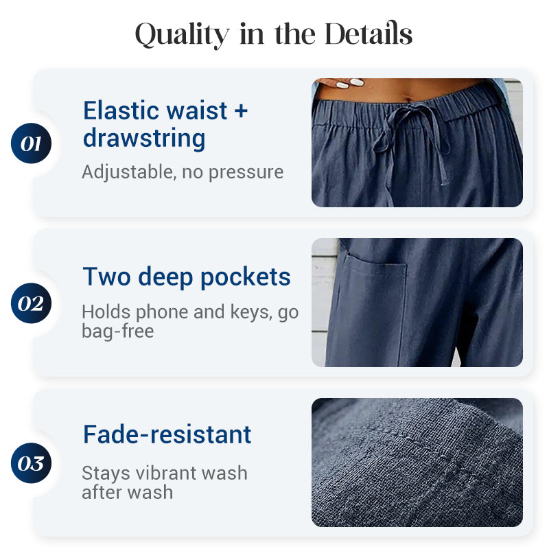 🔥New Arrival Hot Sale 🔥Women's Loose Straight Wide Leg Pants