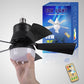 🔥SmartBreez 40W LED Ceiling Fan Light – 20.5 Ultra-Quiet with Remote 🎯 | E27 + FREE B22 Adapter 🔌