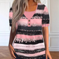 👕 Faux Two-Piece Striped Top – Henley, Casual ✨