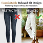 Summer Breathable Cropped Trousers with Pockets
