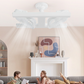 💡 2-in-1 LED Ceiling Fan Light – Dual Cooling, Ultra Bright, Tool-Free Install 🌀