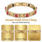Fashionable Magnetic Bracelet with Rhinestones