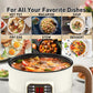 🍲 Multi-Functional Smart Electric Pot – 6 Preset Modes, Delay Timer, Steamer 🍜