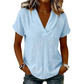 ⌛Limited-time offer-Women's Loose Fit Summer Knit Tee