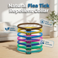 🌿🛡️ Natural Essential Oil Pet Collar – 8‑month flea & tick protection. Plant‑based, no harsh chemicals. Safe for dogs & cats! 🐾✨