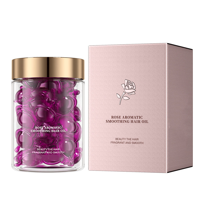 🔥Hair Vitamin Oil Capsules💎Argan & Rosehip Frizz Taming • Instant Shine • Travel-Friendly & Non-Greasy | All Hair Types 📍🇬🇧✨