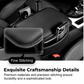🚗Car Center Console Armrest Cover with Side Storage Pockets, Soft Protective Cushion Organizer