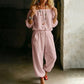 👗🌸Women's Off Shoulder Jumpsuit – Effortless Chic With A Flattering Fit ✨