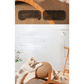 🐱 🧶Natural Sisal Cat Scratching Ball With Cardboard Pad