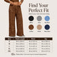 🖤Women's Glitter Fashion Adjustable Drawstring Slimming Elastic Waist Straight-Leg Pants