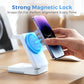 🔋 3-in-1 Foldable Magnetic Charging Stand | Wireless Charging Station for Phone, Watch & Earbuds | Compact & Space-Saving ✨