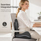Ergonomic Memory Foam Seat Cushion with Back Support