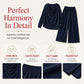 💖🍂 Women's Cowl Neck Top and Wide-Leg Pants Set – Effortless Elegance for Autumn