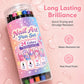 🎁24 Colors Dual Ended Nail Art Pens Set