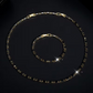 ⚡ Sparkling Jewelry Set for Men – Cubic Zircon Necklace & Bracelet Set