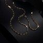 ⚡ Sparkling Jewelry Set for Men – Cubic Zircon Necklace & Bracelet Set