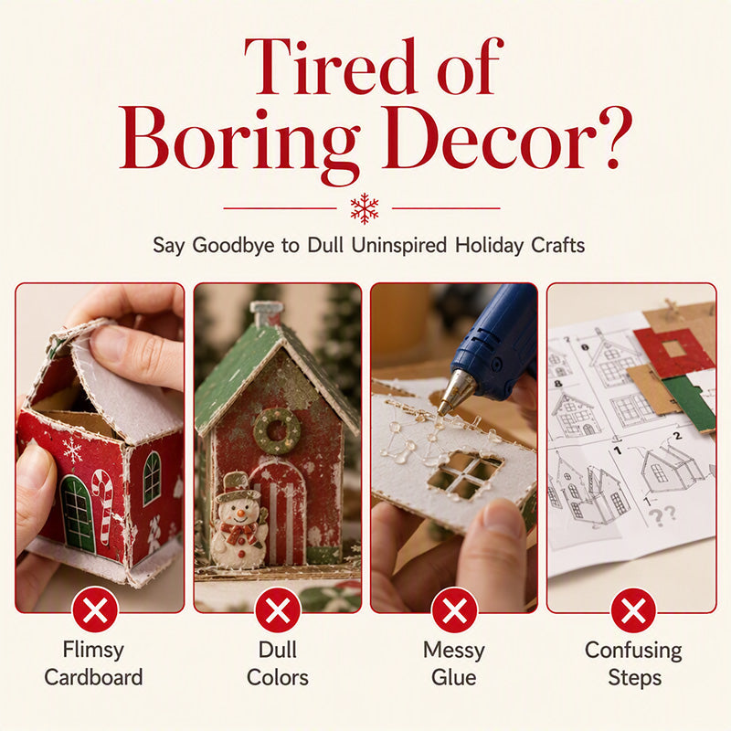 🎄 DIY 3D Pearl Christmas Art Kit – Handmade Festive Decoration with 6 ...
