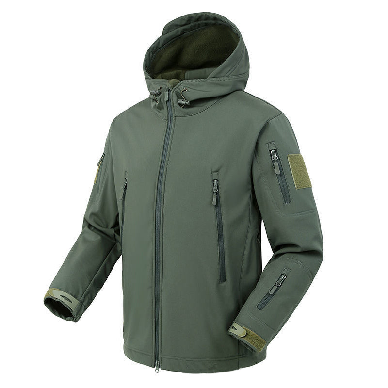 💥 Built for Wind & Rain | Men's Waterproof Insulated Outdoor Jacket