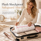 Portable Quilted Travel Storage Bag with Handle for Hair Dryer Curling Iron and Hair Straightener
