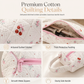 Portable Quilted Travel Storage Bag with Handle for Hair Dryer Curling Iron and Hair Straightener