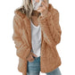 🍂🧥Women's Cozy Fuzzy Hooded Jacket – Soft Zip-Up Outerwear for Everyday Warmth