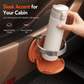 🚗 LIMITED-TIME 50% OFF! 🥤 Foldable Car Door Drink Holder – Multi-Purpose, Clip-On, Faux Leather ✨