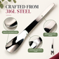 🥄Long-Handle 316L Stainless Steel Dessert Spoon