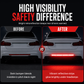 🚗 Reflective Car Sticker Strips for Trunk & Rear Bumper