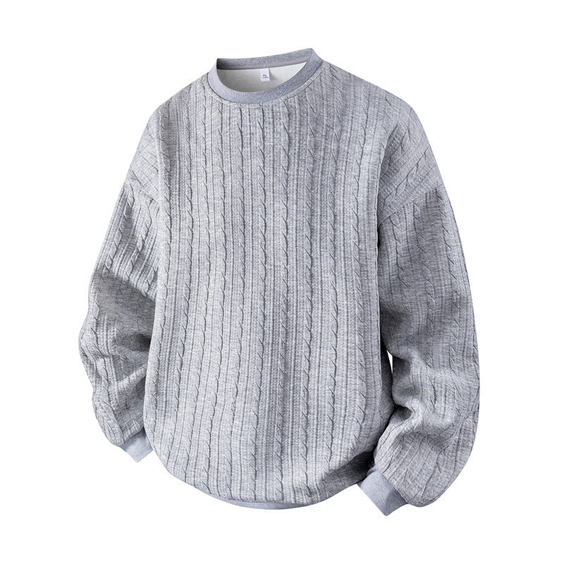 ✨Men's Cable Knit Crewneck Sweatshirt