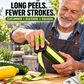 🥕✌️ BUY MORE, GET MORE FREE! Two-Finger Vegetable Peeler – stainless steel blade, two-finger grip. 💚