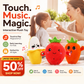 🍌🍓Give him a joyful childhood！🎶Fruit Sensor Beat Interactive Doll