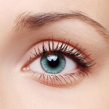 Fresh Brilliant Blue Cosmetic Colored Contact Lenses