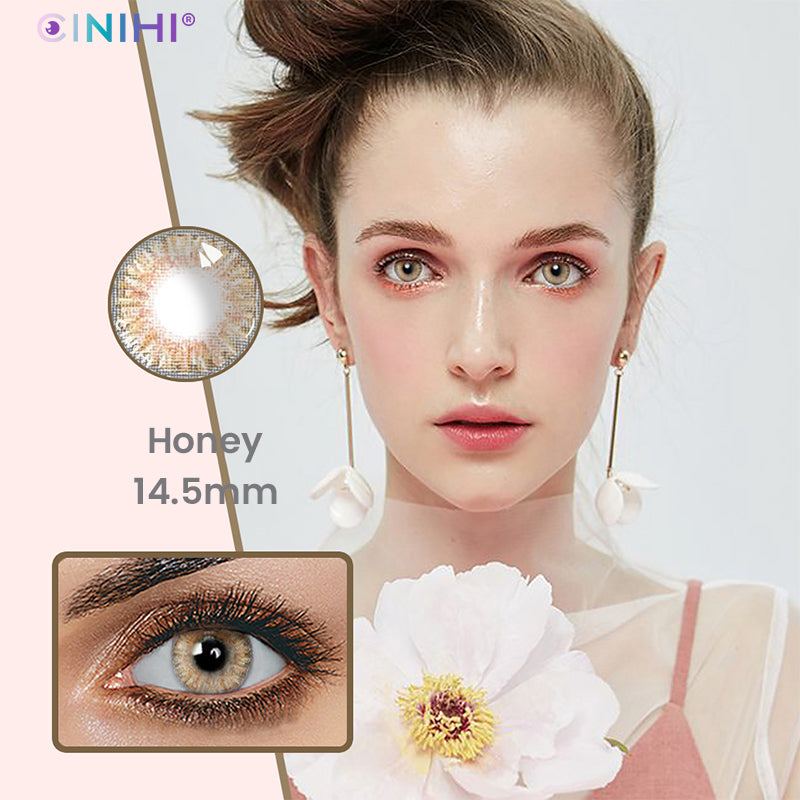 Fresh Honey Cosmetic Colored Contact Lenses