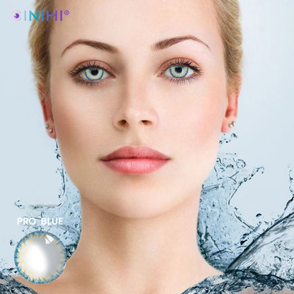 PRO Blue Cosmetic Colored Contact Lenses