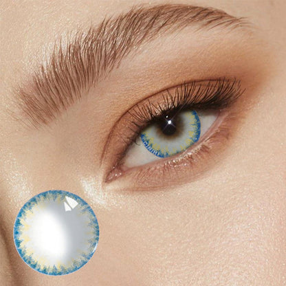 PRO Blue Cosmetic Colored Contact Lenses