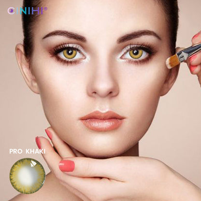 PRO Khaki Cosmetic Colored Contact Lenses