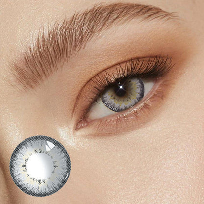 Gounud Gray Cosmetic Colored Contact Lenses