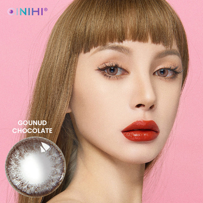 Gounud Chocolate Cosmetic Colored Contact Lenses