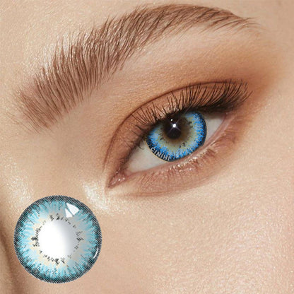 Gounud Blue Cosmetic Colored Contact Lenses