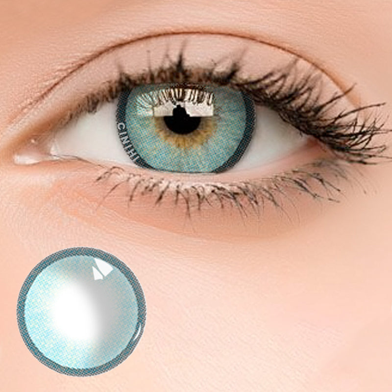 Aurora Ⅱ Blue Cosmetic Colored Contact Lenses