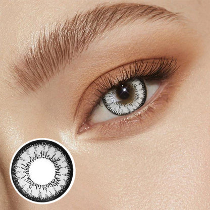 Honey Gray Cosmetic Colored Contact Lenses