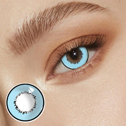 Harajuku Storm Blue Cosmetic Colored Contact Lenses