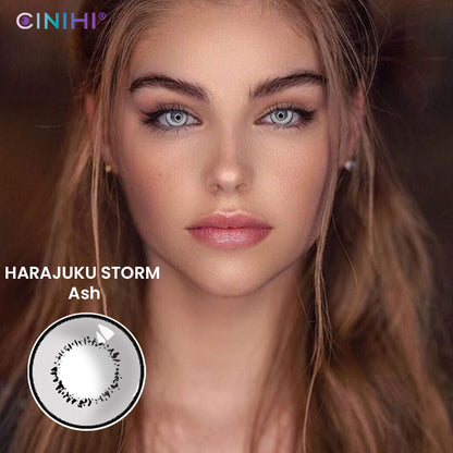 Harajuku Storm Ash Cosmetic Colored Contact Lenses